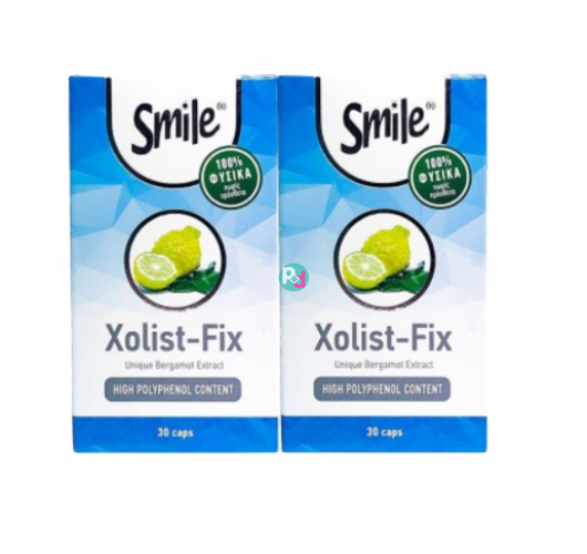 Smile Xolist-Fix Bergamot Extract 30 Capsules 1 + 1 Gift
